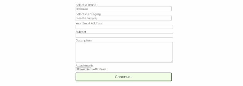 888 Casino Customer Support