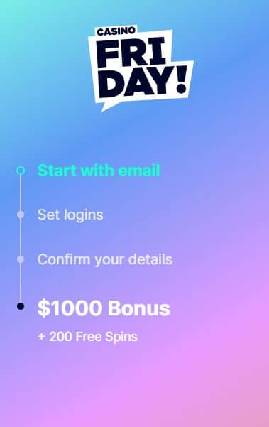 Casino Friday Sign Up